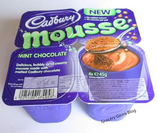 Cadbury Mint Chocolate Mousse Review