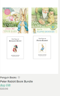 Daily Deal: FREE Shipping at The Honest Company and Peter Rabbit Books, Toys, and More on Sale at Gilt!