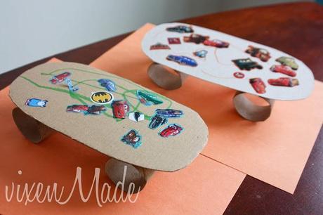 Kids Skateboard Craft