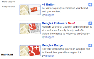 Google launches Google follower integrated widget for Blogger
