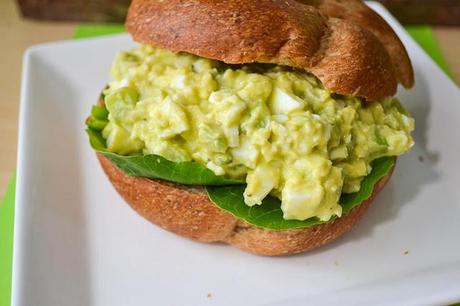 Avocado Egg Salad Sandwich