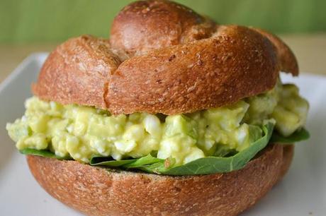 Avocado Egg Salad Sandwich