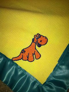 Roar! Dinosaur Baby Blanket