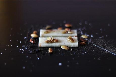 Manchego with honey & pumpkin seeds # 66