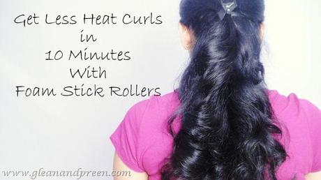 Curling With Bendy Foam Rollers