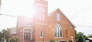 Trinity United Methodist Church in Rensselaer, Indiana