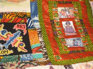 A few close ups of quilt