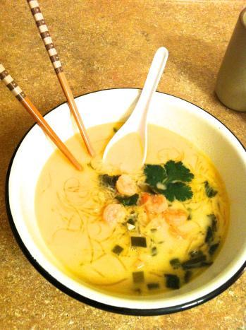 Kelp Noodle Soup with Coconut Becauseitsgoodforyou.com