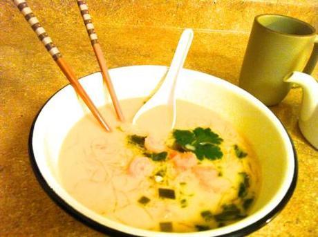Kelp Noodle Soup with Coconut Becauseitsgoodforyou.com