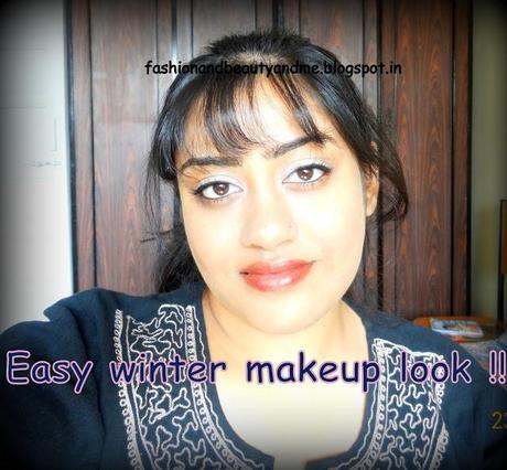 Easy Winter Makeup Look !