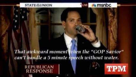 Thirst much Mr. Rubio?