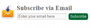 subscrption form for blogger blog and wordpress blog