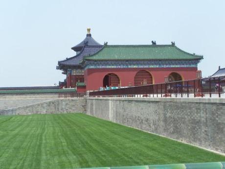 The pointy-topped building is the Hall of Prayer for Good Harvests