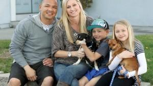 Family’s dog fostering leads to adoption