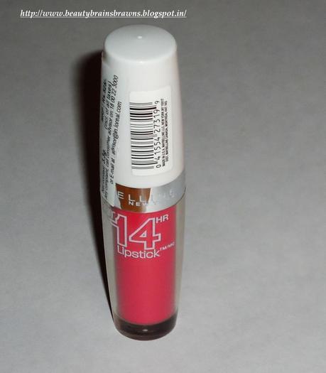 Maybelline Super Stay 14 hour Lipstick - Shade Eternal Rose Review