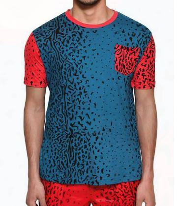 ADIDAS BY OPENING CEREMONY - LEOPARD PRINTED JERSEY T-SHIRT...