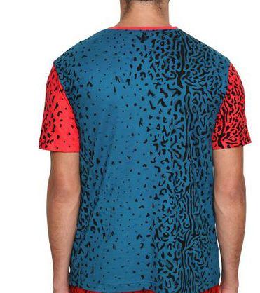 ADIDAS BY OPENING CEREMONY - LEOPARD PRINTED JERSEY T-SHIRT...