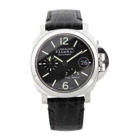 Panerai Power Reserve Luminor Carbon Fiber Dial Watch, panerai power reserve