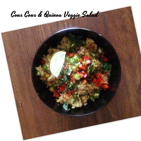 Cous Cous, Quinoa & Veggie Salad