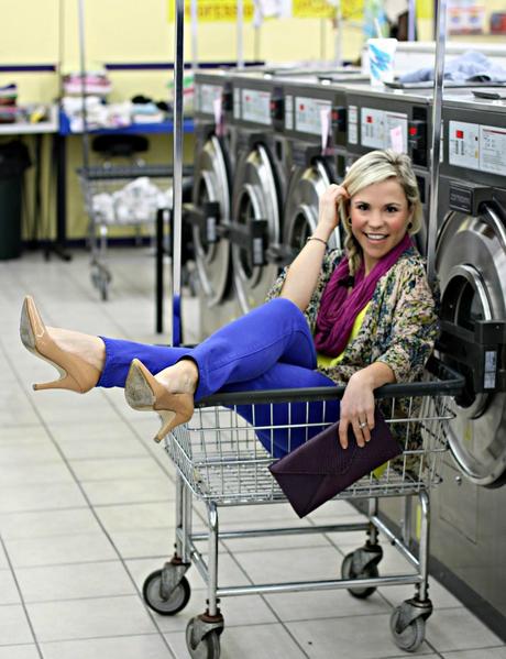 Fun With Colors at the Laundromat