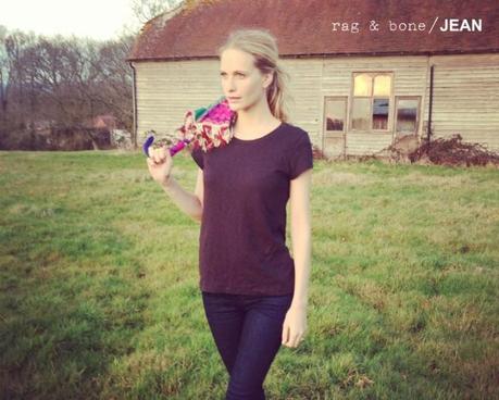 Poppy Delevingne for Rag & Bone D.I.Y. Project for Spring 2013  5