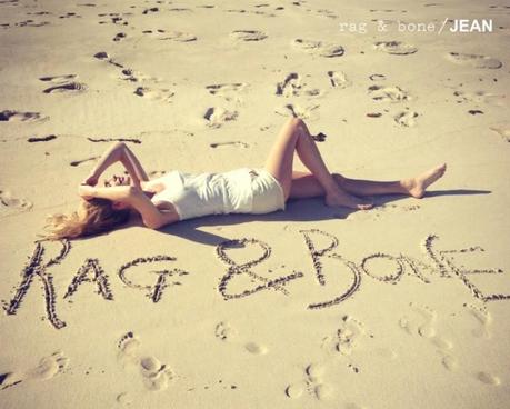 Poppy Delevingne for Rag & Bone D.I.Y. Project for Spring 2013