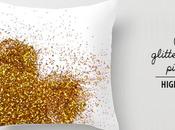 Easy DIY: Gold “Luck Irish” Pillow