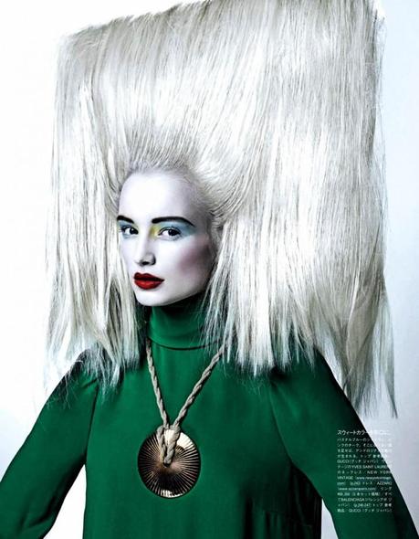 Maud Welzen by Kenneth Willardt for Vogue Japan April 2013
