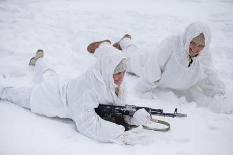 Miss Russia 2013 guns