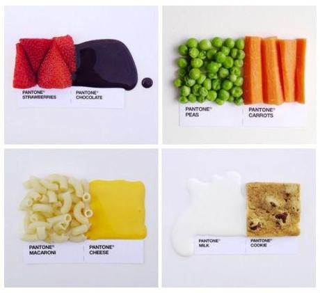 thedailywhat:

Food Pr0n of the Day: #PantonePairings
PantonePairings is an Instagram-based art project that presents popular food combinations in the form of Pantone-style color swatches. Launched by Minneapolis-based illustrator and designer David Schwen, the color swatch project was apparently a happy accident that came out of an attempt to remix common household object pairings. Prints of the delicious series are in the works. Hat tip to Juxtapoz.

  Neat!