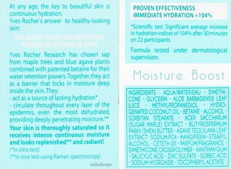 Yves Rocher Hydra Vegetal Moisture Boost Concentrate Review