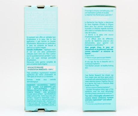 Yves Rocher Hydra Vegetal Moisture Boost Concentrate Review