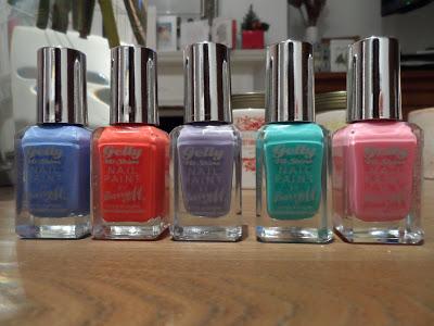 Barry M's Gelly Hi Shine Nail Paints