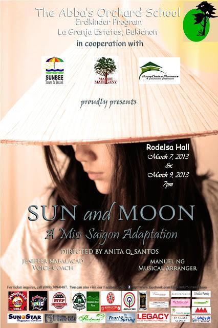 Tomorrow is the day!!  SUN and MOON: A Miss Saigon Adaptation