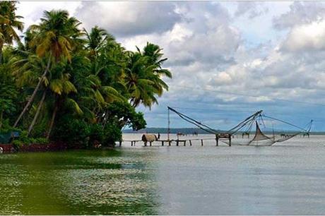 Kollam backwater and Munroe Island