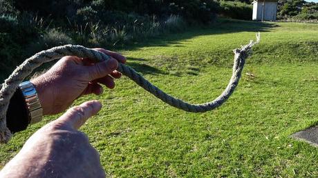 rope found on beach