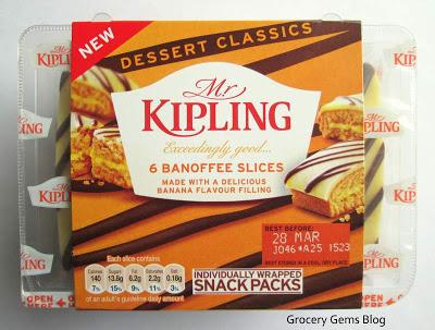 Mr. Kipling Banoffee Cake Slices Review