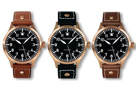 Archimede Pilot Bronze 42 Automatic Watch