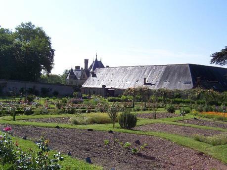 Gardens at the Château de la Bourdaisière in France