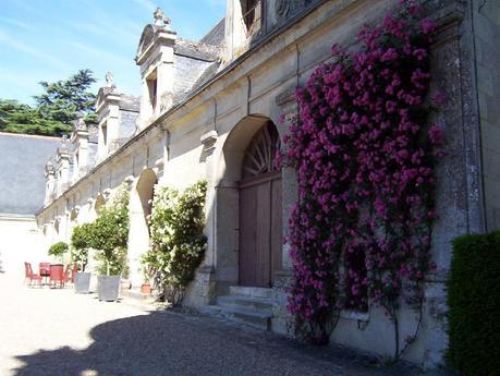 The former horses stables at the Château de la Bourdaisière Castle in France