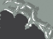 Golf Course Screen Print Series