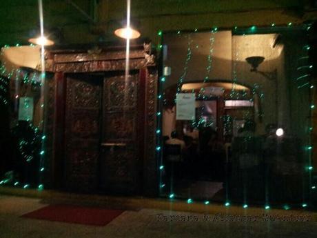 the door, the food and the chef