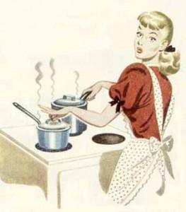 1950s-Woman-Cooking