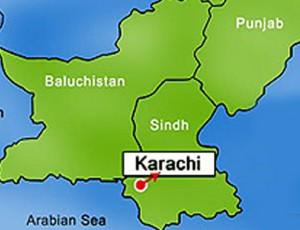 Karachi map