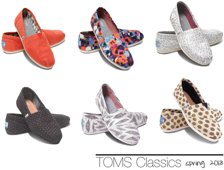 Floral, Polka-dot, Ikat, Tangerine & Leopard TOMS.