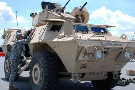 Why does Dept of Homeland Security need thousands of mine-resistant armored vehicles?