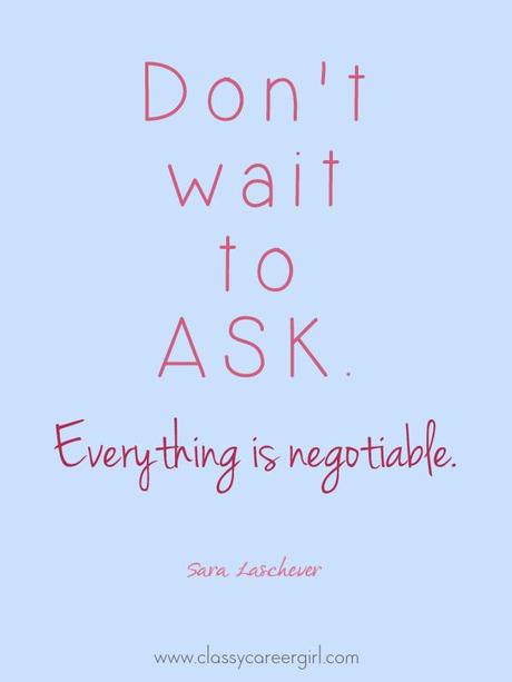 dont wait to ask everything is negotiable