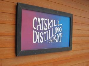 Catskill Distillery sign