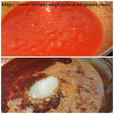 Pasta with Tomato Cream Sauce