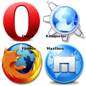 Web browsers